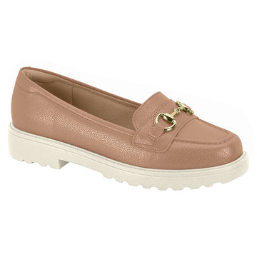 Modare 7357-106 Flat Loafer in Nude Napa